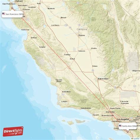 sfo to sna flight time|Flight Time from SNA to SFO